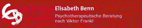Elisabeth Benn - Psychotherapeutische Beratung nach Viktor Frankl